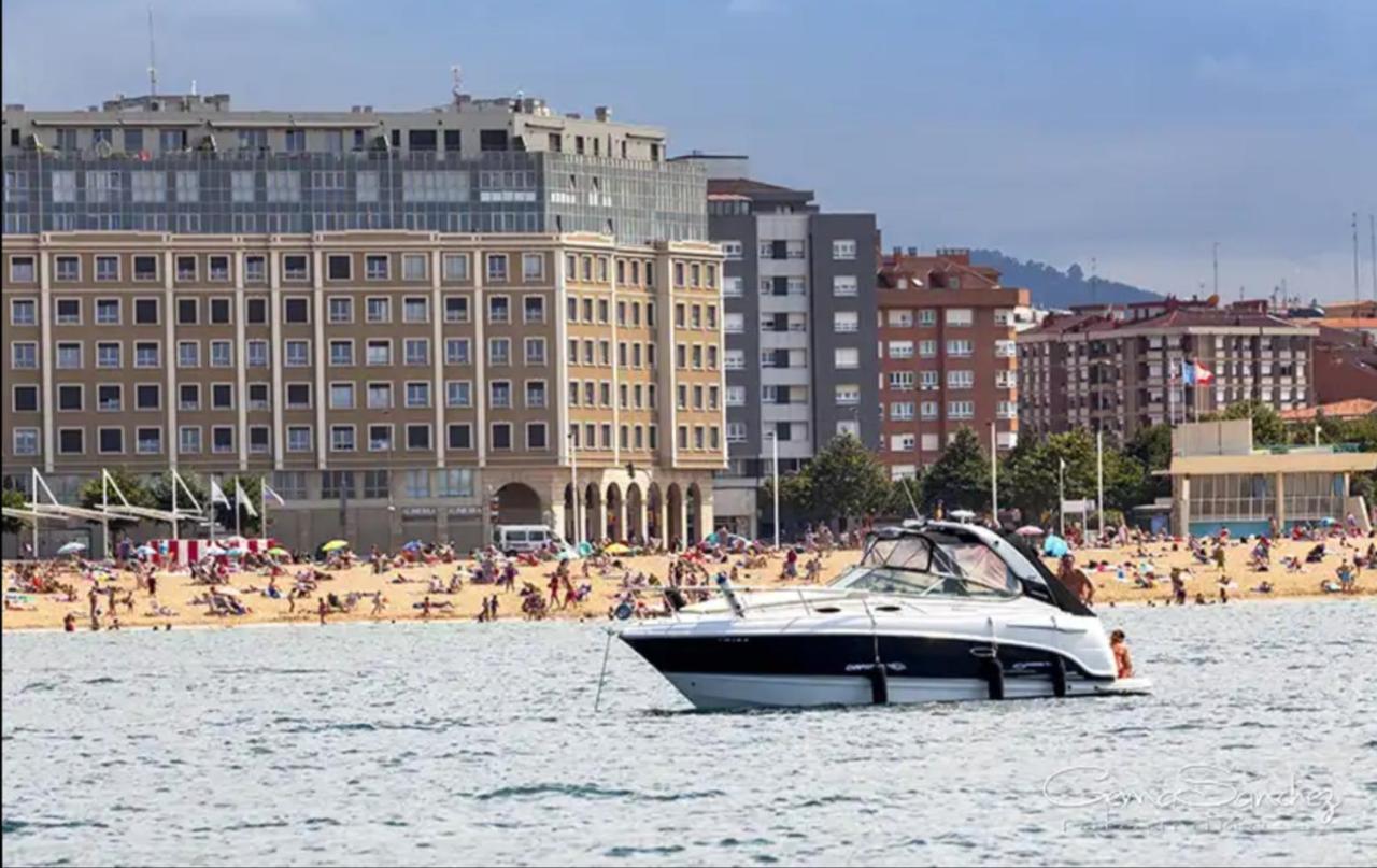 Apto. Vista Playa Poniente 希洪 外观 照片