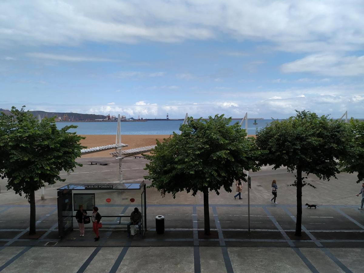 Apto. Vista Playa Poniente 希洪 外观 照片