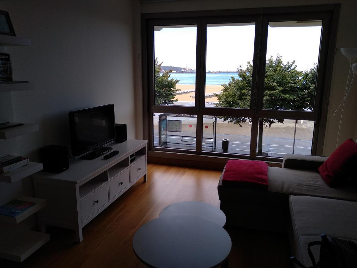 Apto. Vista Playa Poniente 希洪 外观 照片