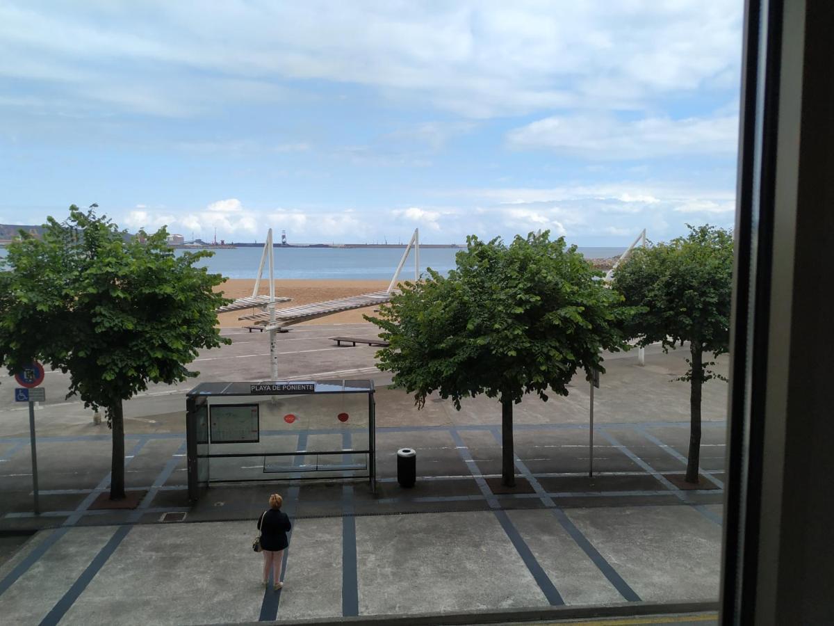 Apto. Vista Playa Poniente 希洪 外观 照片